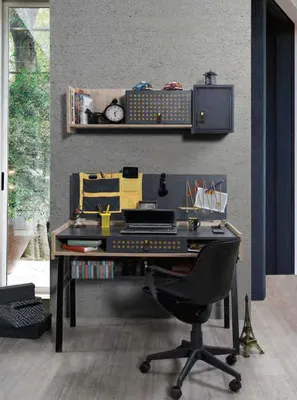 Image de Bureau Ordinateur Chambre de jeunes Table en bois Tables Meubles de bureau