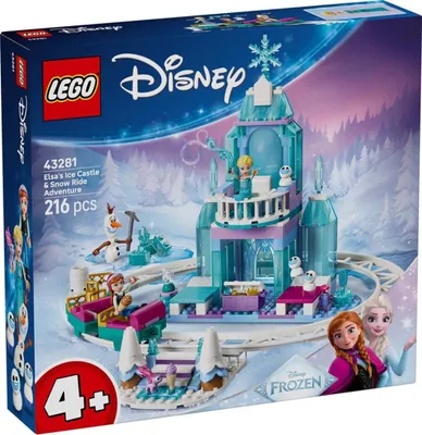Obrázek produktu pro LEGO Disney Království ledové Aventura se saněmi na hradě Elsy 43281