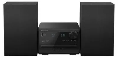 Produktbild von Panasonic SC-PM272, Heim-Audio-Mikrosystem, Schwarz, 1 Disks, 20 W, 1-Weg, 10 cm