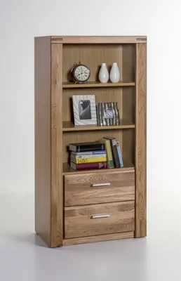 Produktbild von Regal Tabea Highboard Standregal Kommode in Wildeiche geölt Teilmassiv Höhe 140cm