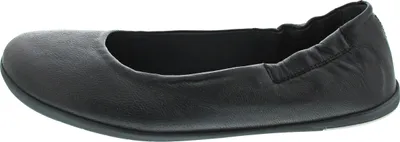 Produktbild von Schwarze Leder Barfußschuhe mit rutschhemmender Laufsohle Größe 38 BLSN-010W