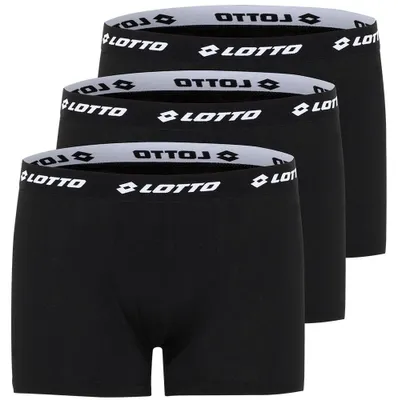 Productafbeelding van Lotto 1124030 Heren boxershorts, heren onderbroeken, 3-delige set retro shorts