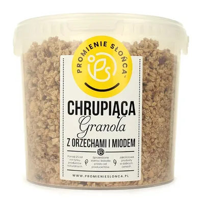 Zdjęcie produktu dla Chrupiąca Granola z Orzechami i Miodem 2 kg