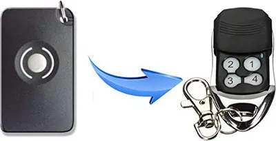 Produktbild von HOMENTRY Garagentor Fernbedienung Handsender Geeignet für HE4331 HE60, HE60R, HE60N, Kompatibel Universal Sender Ersatz 433.92 mhz