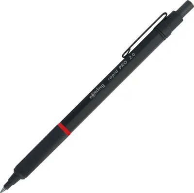 Produktbild von rOtring Rapid PRO Druckbleistift mit Einzug | 2,0 mm | Schwarz