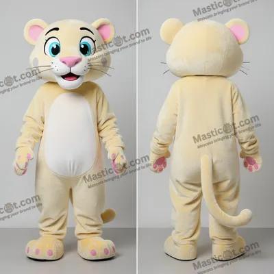 Produktbild von Weiche MASTICOT Panther-Maskottchen-Kostümcreme