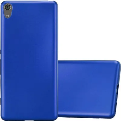 Image de Cadorabo Housse pour Sony Xperia XA Housse en bleu Housse pour portable TPU Silicone Etui Cover Case