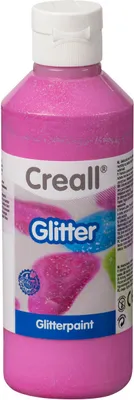 Image de Peinture pailletée Creall Rose, 250ml