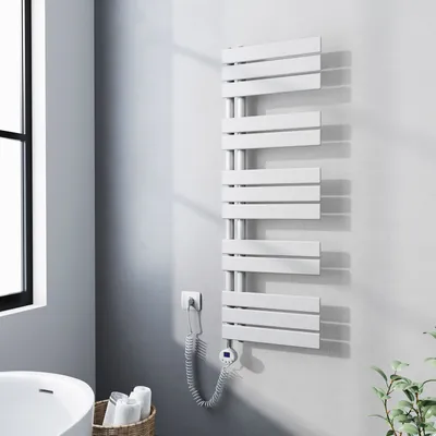 Produktbild von Heilmetz Heizkörper Elektrisch , Badheizkörper Weiß 120x40cm Handtuchtrockner Bad Handtuchwärmer und Heizung