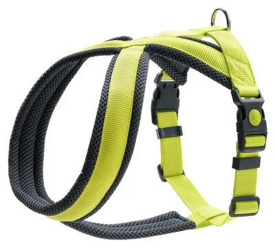 Obrázek produktu pro Postroj Hunter London Comfort, velikost:S-M/2, barva:limetková