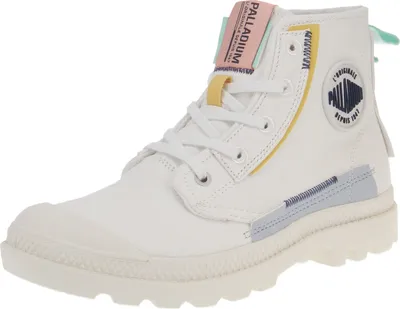 Produktbild von Palladium 99183-116-M Pampa Underlayer - Damen Freizeitschuhe - Star-White, Größe:41 EU