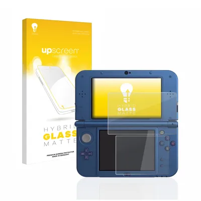 Produktbild von upscreen Entspiegelungs Schutzglas für Nintendo New 3DS XL Schutzfolie Panzer Folie Glas Display Schutz matt