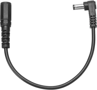 Obrázok produktu pre Kábel s konektorom Jack, dĺžka 0,2 m, ohyb 90 stupňov, pre LED a bezpečnostnú kameru DC