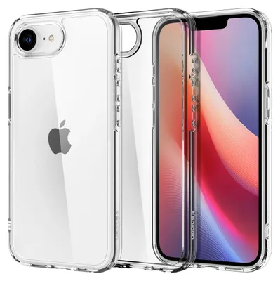Obrázok produktu pre Spigen Ultra Hybrid, Ochranný obal, Apple, iPhone 16e, 15,5 cm (6.1"), Priehľadná