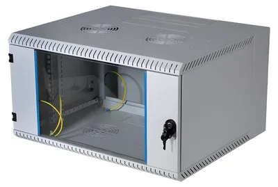 Produktbild von EFB Elektronik 691612VGR.60 - Wandmontiertes Regal - 12U - 40 kg - Sperrschloss - Grau