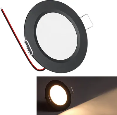Produktbild von 6x DC 12V LED Strahler Einbaustrahler Wohnmobil LED Spot Dimmbar, Flach LED Decken Spots,3W 15LEDs  Deckenspots für RV Boot Wohnwagen Schrank,Warmweiß