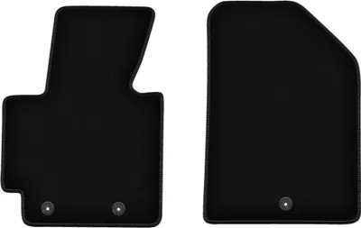 Immagine prodotto di Wielganizator Tappetini anteriori in velluto per Kia Soul II (2013-, minivan) neri, set 2 pz, con fissaggi