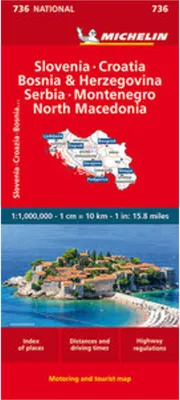 Immagine prodotto di Michelin Slowenien Montenegro Bosnien Kroatien Serbien