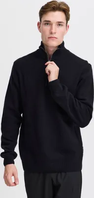 Immagine prodotto di CASUAL FRIDAY CFKarl Maglione da uomo a collo alto con zip in misto lana, vestibilità regolare