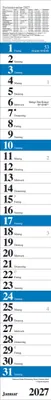 Produktbild von Streifenplaner Praktika Blau 2027