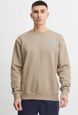 Produktbild von !Solid SDEmanuel Herren Sweatshirt Pullover Pulli Rundhalsausschnitt O-Neck mit Print Oversize