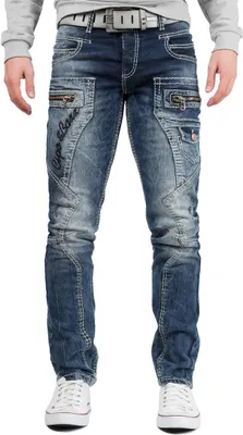 Produktbild von Cipo & Baxx Herren Jeans CD296 Blau W44/L36