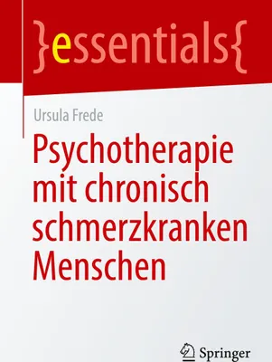 Produktbild von Psychotherapie mit chronisch schmerzkranken Menschen