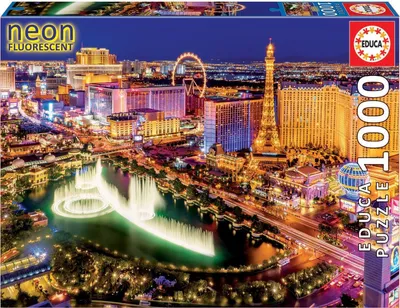 Image de Educa - Las Vegas 1000 pièces puzzle lumineux de nuit