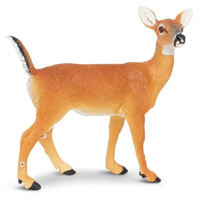 Produktbild von Safari Ltd 180129 Weißschwanzhirschkuh 10 cm Serie Wildtiere