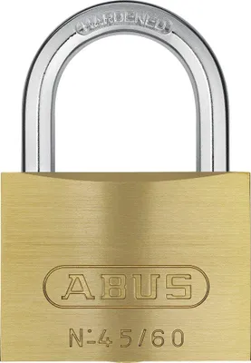 Produktbild von Vorhängeschloss Abus 45/60 Messing Lock-Tag 60 mm