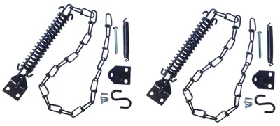 Imagen del producto de Juego de 2 cerraduras de seguridad, robustas, para puertas y ventanas
