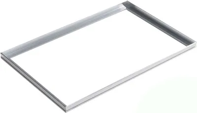Produktbild von ACO Winkelrahmen Vario 26,5mm, Aluminium, 100x50cm