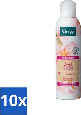 Immagine prodotto di Kneipp - Doccia schiuma - Pelle morbida - Per pelli secche e sensibili - 200 ml - Confezione risparmio - 10 pezzi
