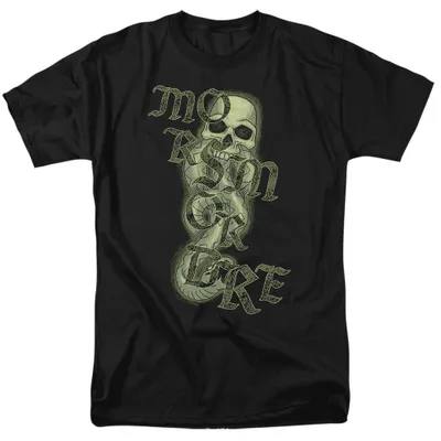 Immagine prodotto di Maglietta "Morsmordre" di Harry Potter, unisex, per uomo/donna, in cotone (modello TV36792) (taglia 5XL) (nera)