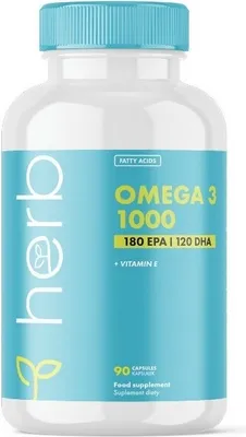 Produktbild von Omega 3 1000 mg (EPA 180/ DHA 120) 90 Kapseln Kraut