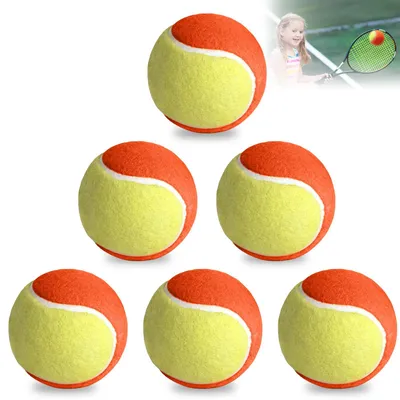 Immagine prodotto di 6 palline da tennis per bambini – ideali per i principianti