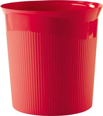 Immagine prodotto di Cestino Re-Loop 13 litri 100% materiale riciclato rotondo rosso confezione da 6