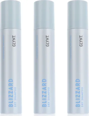 Produktbild von Glynt Blizzard Dry Shampoo 3 x 200 ml Trockenshampoo Set