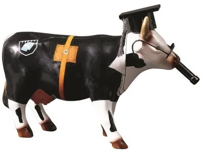 Produktbild von Cow Doutora - Cowparade Medium