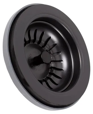 Produktbild von Universelles Abflussset für Waschbecken mit schwarzem Perlenfinish