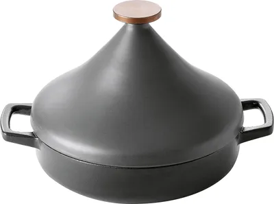 Obrázok produktu pre Tajine čierna, dĺžka: 376 mm, šírka: 288 mm