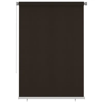 Image de vidaXL Store extérieur 160x230 cm brun HDPE
