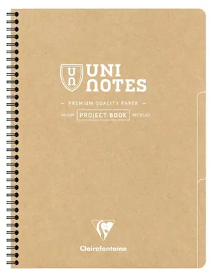 Produktbild von Uninotes Projektbuch A4+ 80Bl kar