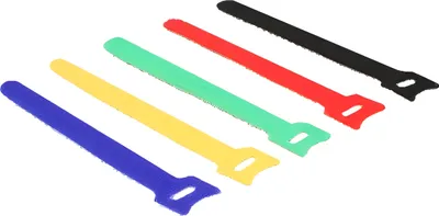 Immagine prodotto di Fascette Delock 150 mm 10 pz. velcro colorato