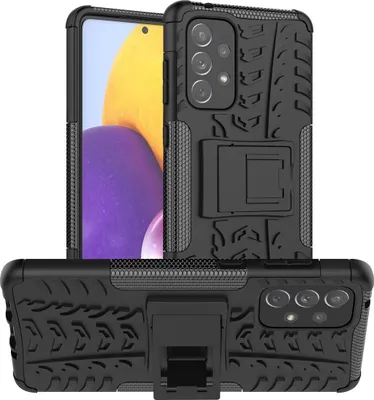 Zdjęcie produktu dla Pokrowiec König Design kompatybilny z Samsung Galaxy A73 5G - plastikowe, miękkie etui na telefon - czarny