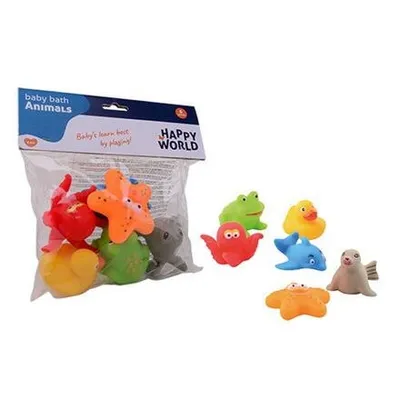 Obrázok produktu pre John Toy 22274 - Happy World 6 hračiek do kúpeľa