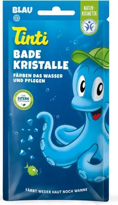 Produktbild von Tinti Badekristalle blau