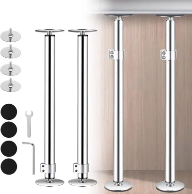 Produktbild von Montagestütze 41-72 cm, 2 Stück, 300 kg Tragkraft, für Wanderschränke