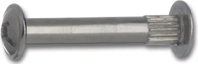 Produktbild von Verbindungsschrauben 200 Stück | Möbelverbinder M4 Gewinde mit Hülse |Zink vernickelt | Holzdicke: 30-40 mm | Kreuzschlitz