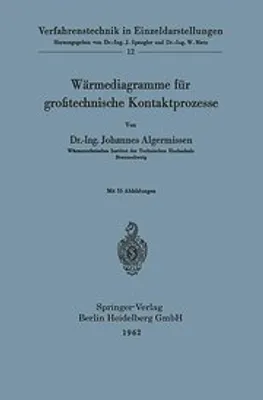 Obrázok produktu pre Wärmediagramme für großtechnische Kontaktprozesse